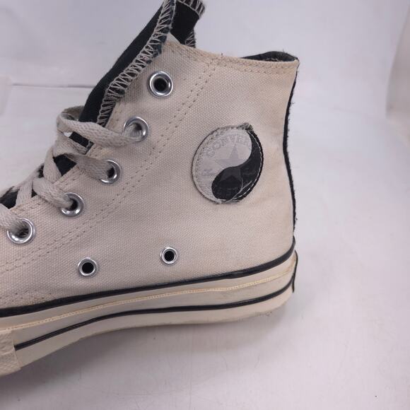 Converse Chuck Taylor All Star Sneaker Shoe Womens Size 6 164209C White Black - Picture 8 of 10